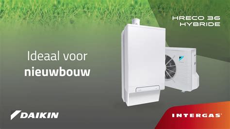 Daikin Intergas Hybride Warmtepomp Kw Duurzame Verwarming Voor Jouw Huis