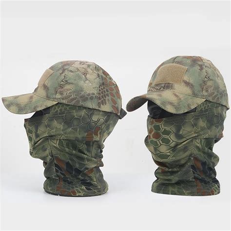 Buy Tactical Camouflage Mask Hat Baseball Cap Beanies Military Army