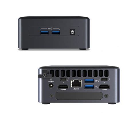 Intel Nuc 11 Pro Tall Kit Nuc11tnhi50z Tiger Canyon Black