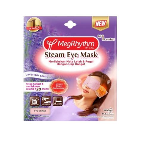 Jual Megrhythm Steam Eye Mask Lavender 1pcs Termurah September 2024