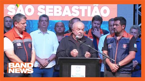 Lula Quer Reconstrução Em áreas Seguras Bandnews Tv Youtube