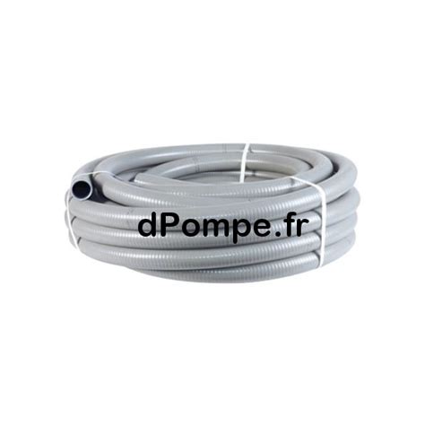 Tube Pvc Souple Et Renforc Pn Rouleau De M Tres Gris