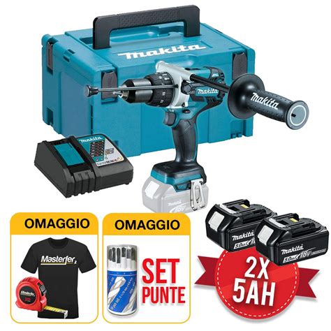 Makita Dhp Omaggi E Miglior Prezzo Trapano Avvitatore A Batteria