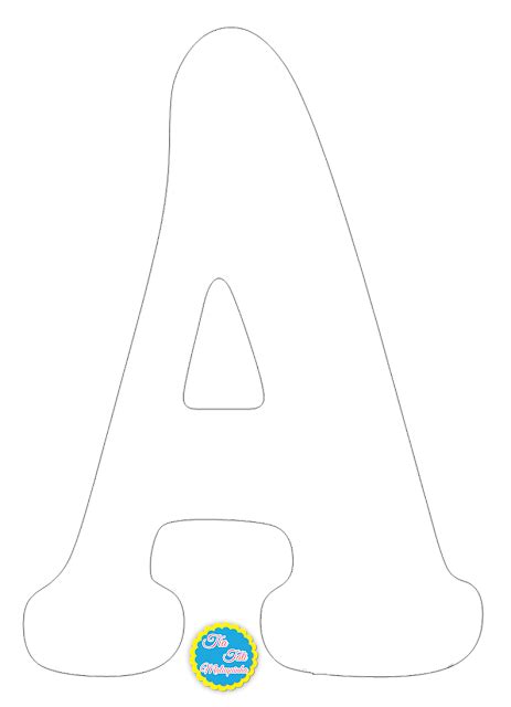 Molde De Letras Individuais Para Imprimir Tamanho A4 Pdf - MOLDE DE LETRAS TAMANHO A4 LIMPO PARA IMPRIMIR GRÁTIS