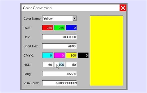 Hex Code Color Name Converter Infoupdate Org