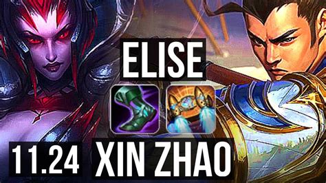 Elise Vs Xin Zhao Jng M Mastery Games Dominating