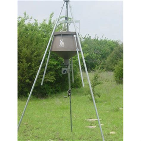 Boss Buck Inc Feeder Tripod With Winch 162764 Feeders At Sportsman