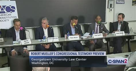 Preview Of Robert Mueller Congressional Testimony C SPAN Org