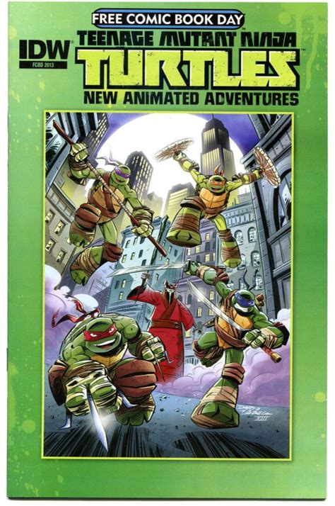 Teenage Mutant Ninja Turtles New Animated Adv Nm Fcbd 2013 More In