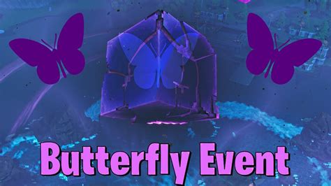 Fortnite Butterfly Event Youtube