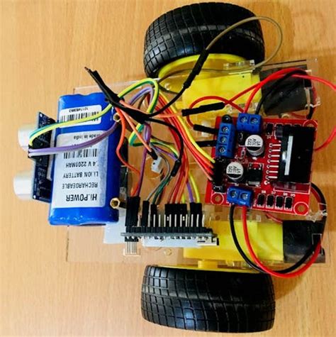 Obstacle Avoiding Robot Using Arduino And Ultrasonic Sensor Arduino Project Hub