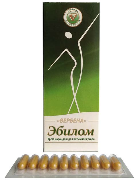 Эбилом Вербена крем-карандаш для интимного ухода — купить в интернет ...