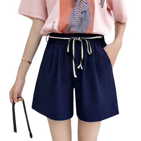 European And American Bf Summer Wind Female High Waist Shorts Women