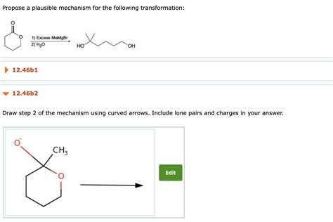 Solved Propose A Plausible Mechanism For The Following Chegg