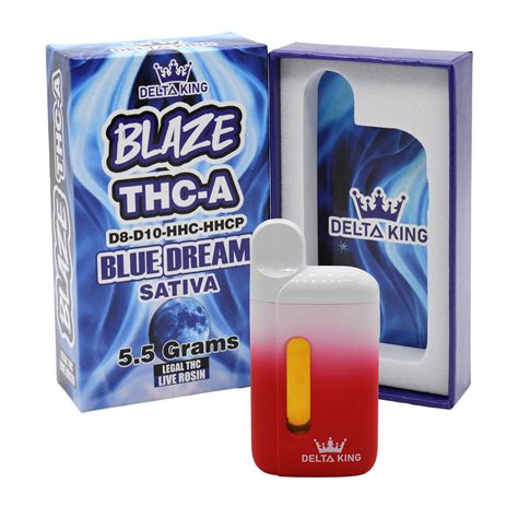 Thca Vape 5 5gr Liquid Diamonds Blaze Blend Delta 8 Delta 10 And Hhc