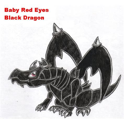 Chibi Red Eyes Black Dragon By Amycool Fanart Central