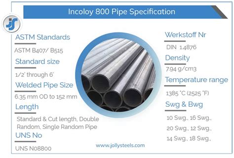 Incoloy Pipe Alloy H Ht Tube Supplier Astm B