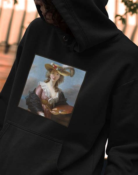 Bluza z naszywką Autoportret w słomkowym kapeluszu Élisabeth Vigée