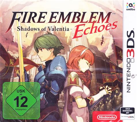 Fire Emblem Echoes Shadows Of Valentia Cover Or Packaging Material