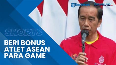 Jokowi Beri Apresiasi Para Atlet Asean Para Games Beri Bonus Rp