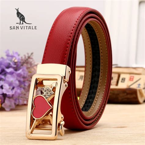 Women Belt Luxury Famous Designer Brand High Quality Genuine Leather