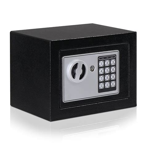 Ktaxon Lockable Key Safety Box Small Digital 0 17 Cubic Feet Safe Electronic Security For Home