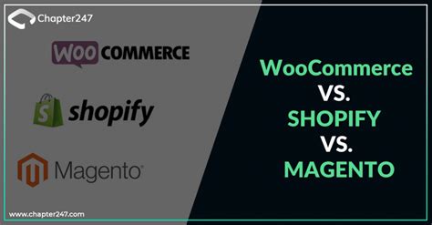 Woocommerce Vs Shopify Vs Magento Chapter