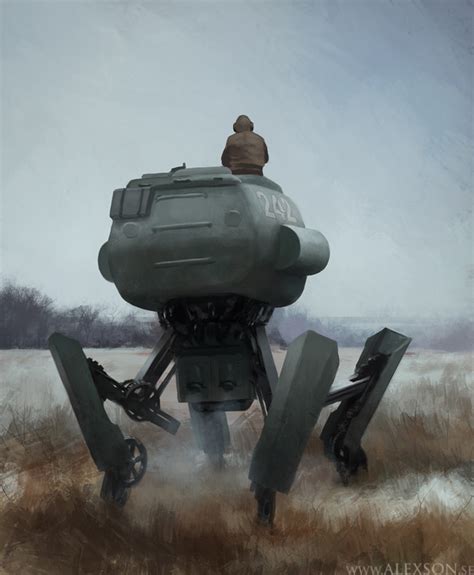 WW2 Mech by alexson1 on DeviantArt