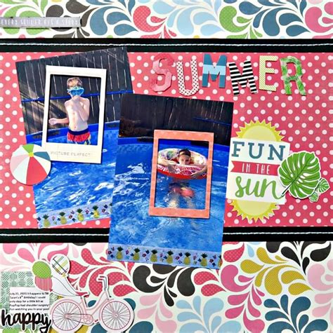 End Of Summer Scrapbooking Ideas Scrapbookingstore