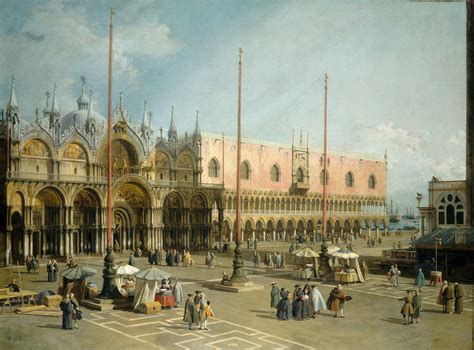 "Piazza San Marco" Canaletto - Artwork on USEUM