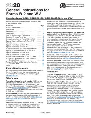 2023 General Instructions For Form W 2 And W 3 - Printable Forms Free ...