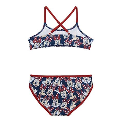 Bikini Niña Minnie Rojo años deniños