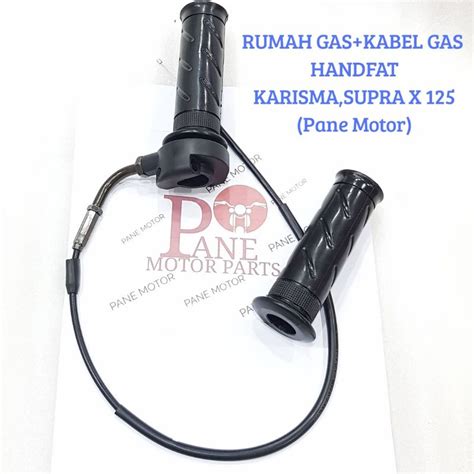 Jual Paket Kabel Gas Rumah Gas Handfat Hand Grip Supra X Karisma