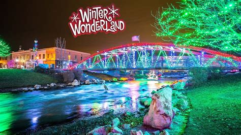 Christmas Winter Wonderland In The City Of Caldwell Idaho Youtube