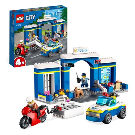 Lego City Achtervolging Politiebureau Online Lobbes Speelgoed