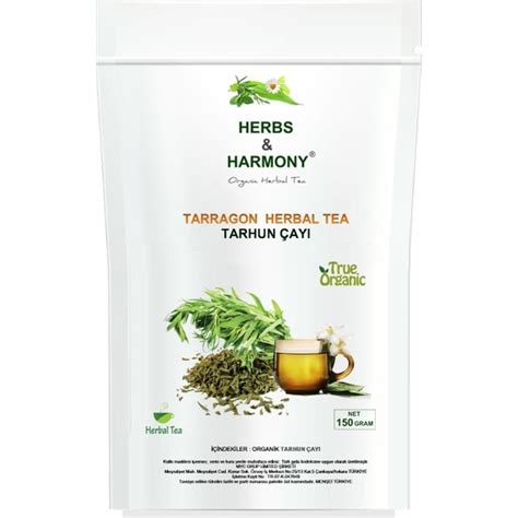 Herbs Harmony Tarragon Herbal Tea Tarhun Ay Gram Fiyat