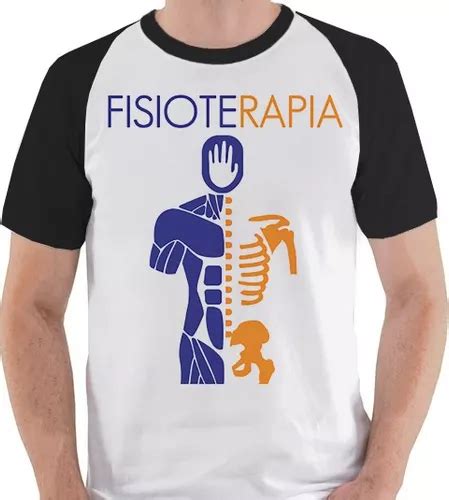 Camiseta Fisioterapia Curso Corpo Camisa Blusa Raglan Parcelamento