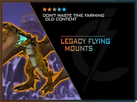 WoW Legacy Flying Mounts