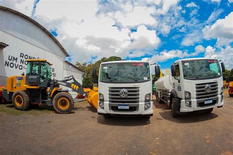 Novos equipamentos agrícolas entregues pelo Governo de Rondônia irão