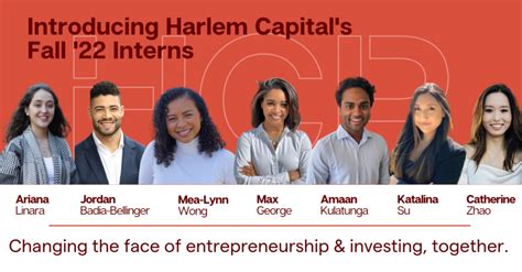 Meet Harlem Capitals Fall 2022 Interns Hcp