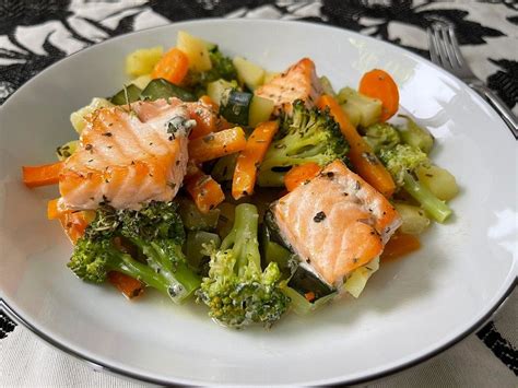 Lachs Mit Gem Se Und Kartoffeln Von Gritii Chefkoch