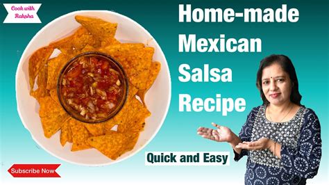 Quick and Easy Nachos Salsa Recipe | Mexican Salsa Recipe | Homemade ...