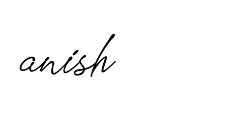 88 Anish Name Signature Style Ideas Good Digital Signature