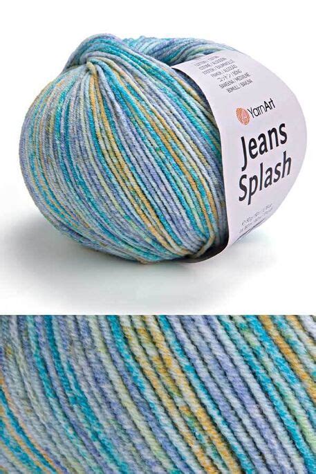 Yarnart Jeans Splash Am Gurum Rg Pl Kler Yarnart