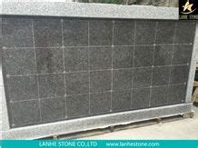 China Grey Granite Columbarium Grey Granite Stone 48 Niches Cemetery