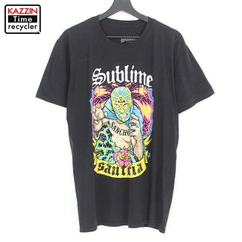 【楽天市場】00s サブライム Sublime バンドtシャツ 古着 ★ 表記lサイズ ブラック：vintage古着屋