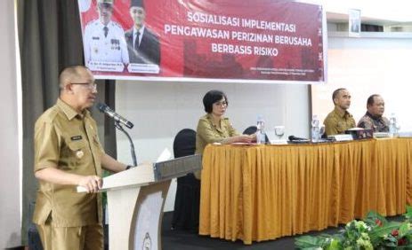 Buka Sosialisasi Implementasi Pengawasan Perizinan Berbasis Risiko