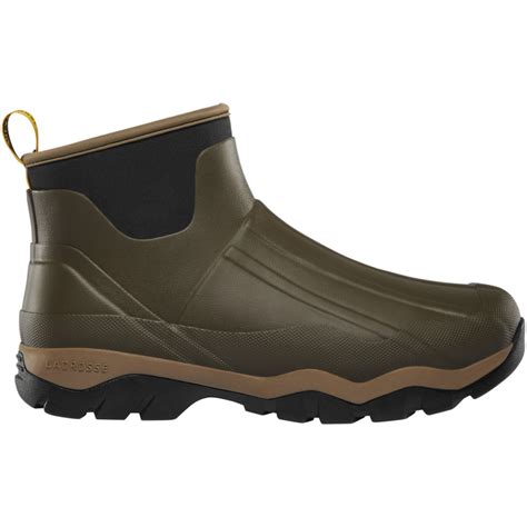 Lacrosse Mens Alpha Muddy Mid 6 Stone Rubber Utility Boot 612460