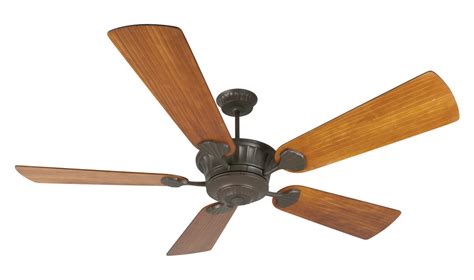 Craftmade Ceiling Fan In Aged Bronze With 70 Premier Hand Scraped Teak