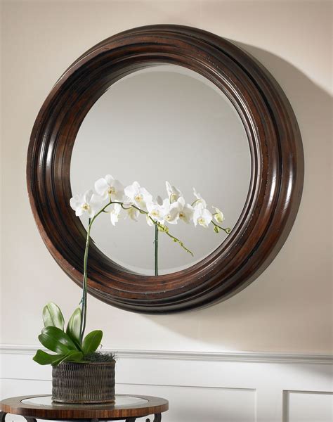 20 The Best Dark Wood Wall Mirrors